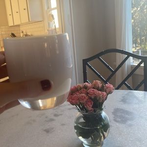 Light pink Glassybaby